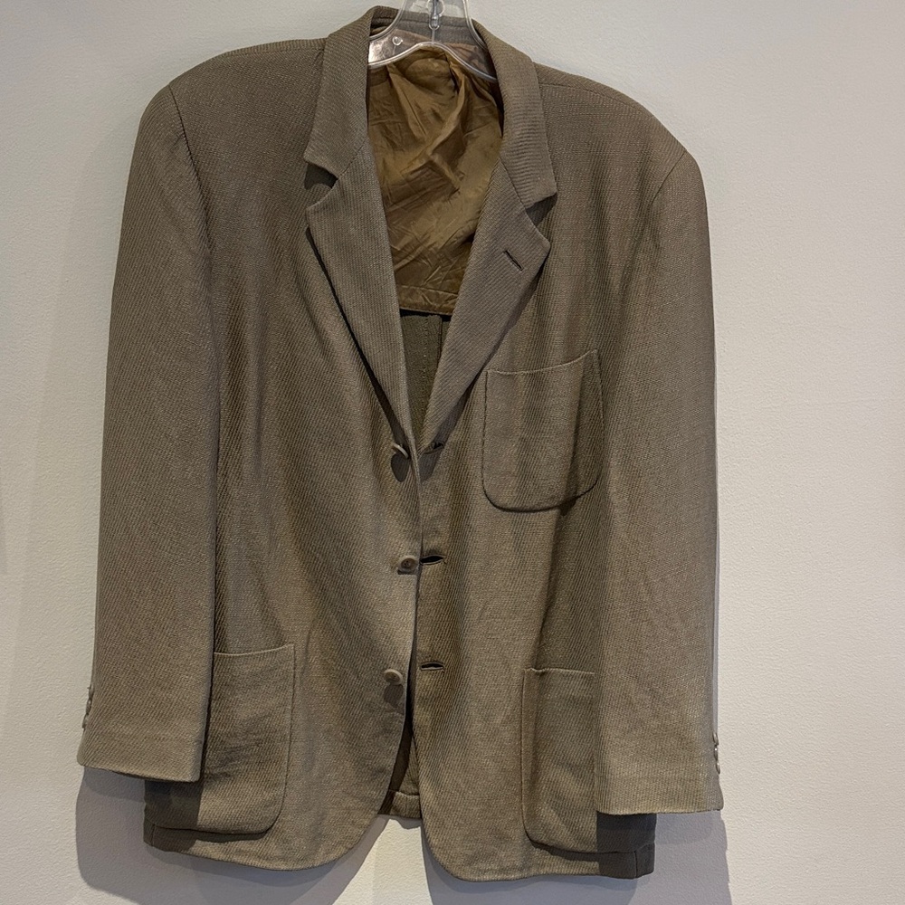 Ermenegildo Zegna Soft Brown Blazer